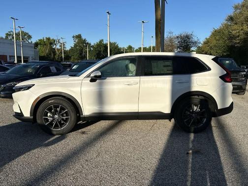 Platinum White Pearl 2026 Honda CR-V EX-L