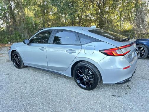 Solar Silver Metallic 2026 Honda Civic Sport