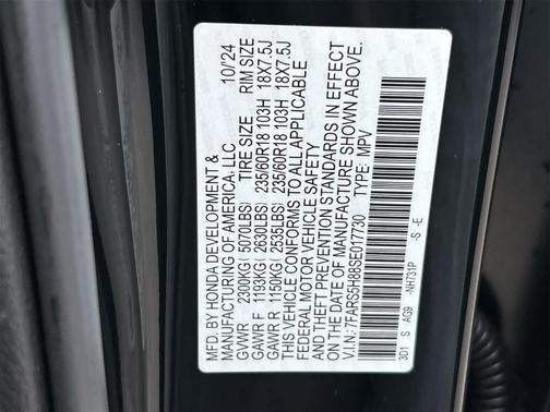 2025 Honda CR-V Hybrid Sport-L