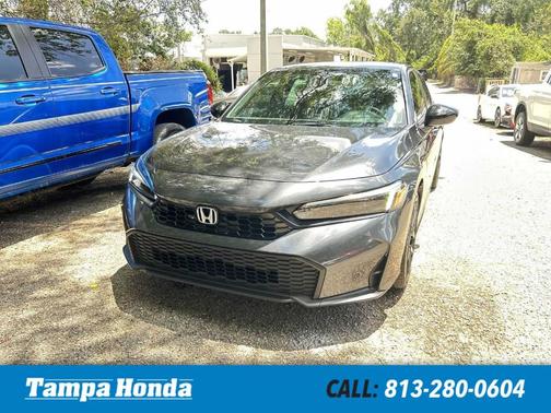 Meteorite Gray Metallic 2025 Honda Civic Sport