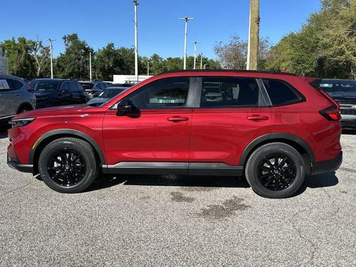 Radiant Red Metallic 2026 Honda CR-V Hybrid Sport