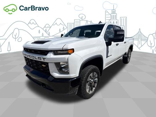 Summit White 2022 Chevrolet Silverado 2500 Custom