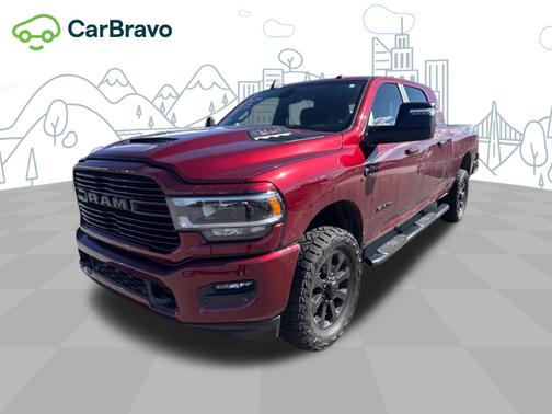 Delmonico Red Pearlcoat 2024 RAM 2500 Laramie Crew Cab 4x4 6'4 Box