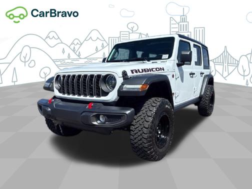 Bright White Clearcoat 2026 Jeep Wrangler 4-Door Rubicon 4x4