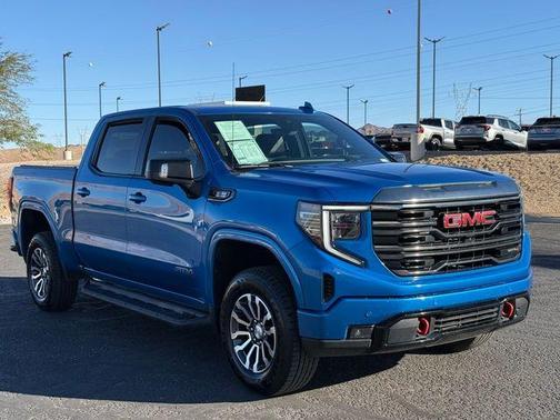 Dynamic Blue Metallic 2023 GMC Sierra 1500 AT4