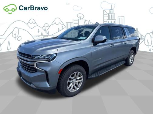 Sterling Gray Metallic 2023 Chevrolet Suburban LT