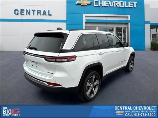 Bright White Clearcoat 2023 Jeep Grand Cherokee Limited