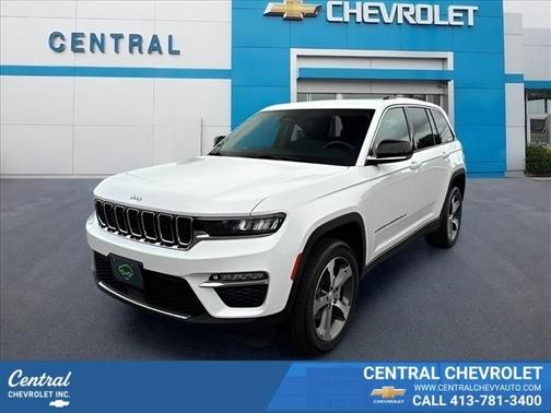 Bright White Clearcoat 2023 Jeep Grand Cherokee Limited