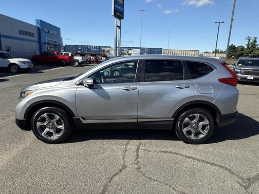 Lunar Silver Metallic 2017 Honda CR-V EX