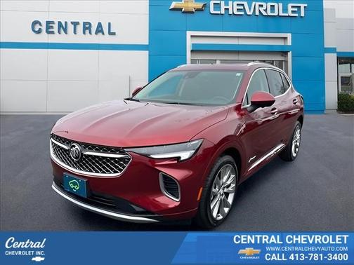 Cinnabar Metallic 2023 Buick Envision Avenir AWD
