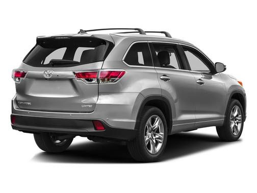 Silver Sky Metallic 2016 Toyota Highlander Limited