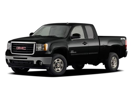 Steel Gray Metallic 2009 GMC Sierra 2500 SLE Extended Cab