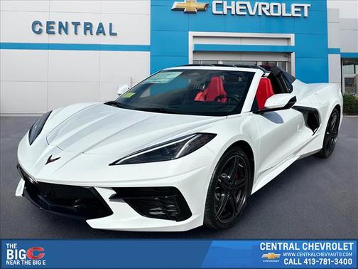 Arctic White 2026 Chevrolet Corvette Stingray w/1LT