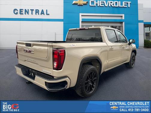 Desert Sand Metallic 2022 GMC Sierra 1500 Elevation