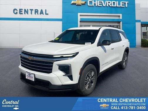Summit White 2026 Chevrolet Traverse LT