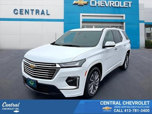 Summit White 2023 Chevrolet Traverse Premier
