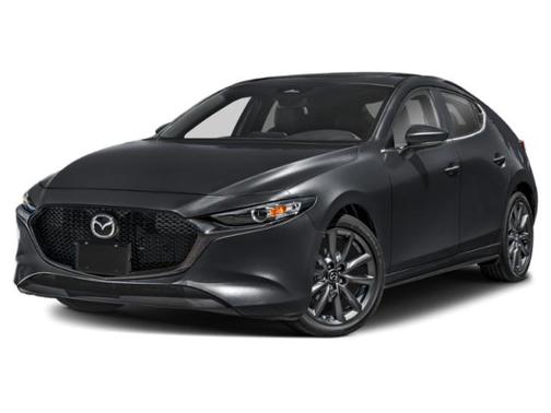 Jet Black Mica 2024 Mazda Mazda3 FWD w/Preferred Package