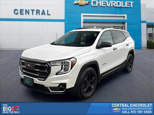 White Frost Tricoat 2022 GMC Terrain AWD AT4