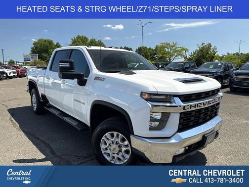 Summit White 2022 Chevrolet Silverado 2500 LT