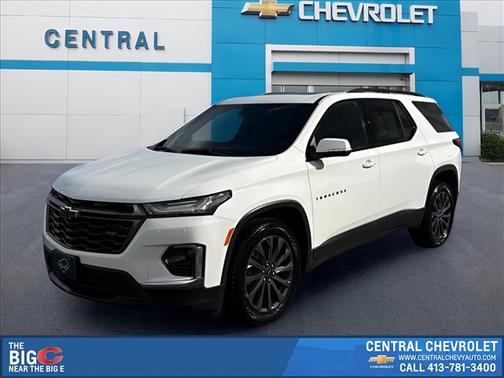Summit White 2023 Chevrolet Traverse RS