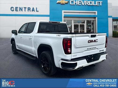 Summit White 2025 GMC Sierra 1500 Elevation