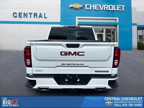 Summit White 2025 GMC Sierra 1500 Elevation