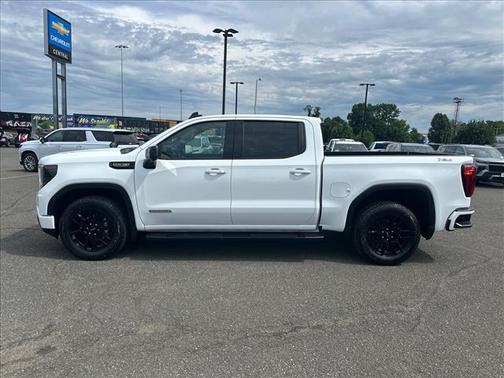Summit White 2025 GMC Sierra 1500 Elevation