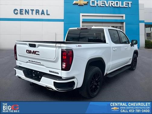 Summit White 2025 GMC Sierra 1500 Elevation