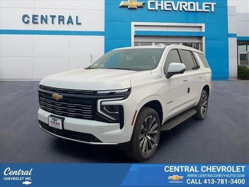 Polar White Tricoat 2026 Chevrolet Tahoe 4WD High Country