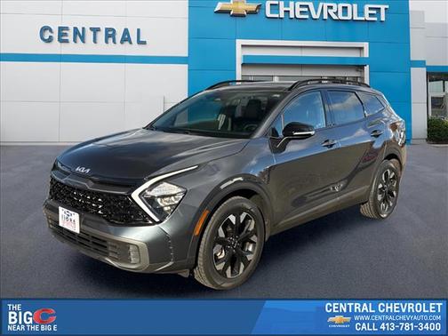 Gravity Gray 2023 Kia Sportage X-Line