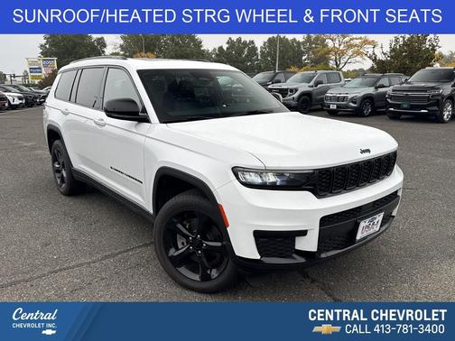 Bright White Clearcoat 2023 Jeep Grand Cherokee L Altitude