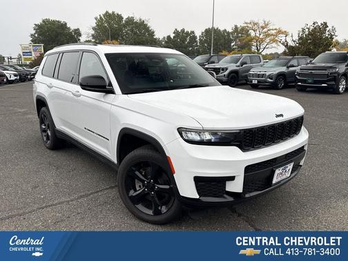 Bright White Clearcoat 2023 Jeep Grand Cherokee L Altitude