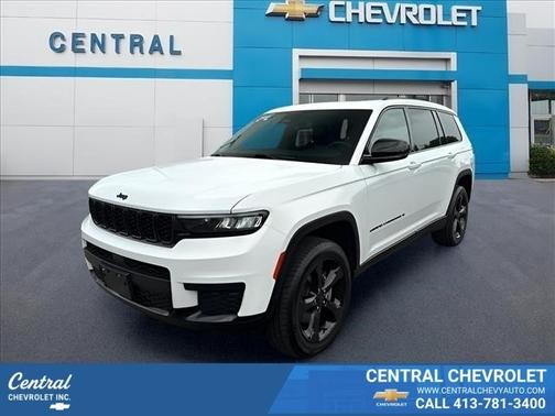 Bright White Clearcoat 2023 Jeep Grand Cherokee L Altitude