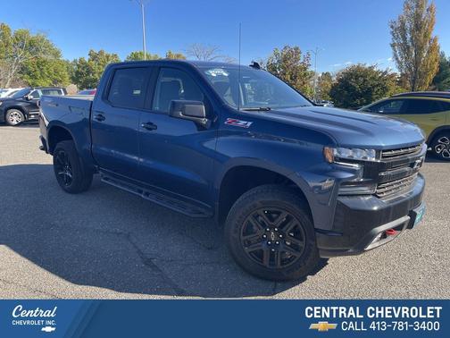 Northsky Blue Metallic 2022 Chevrolet Silverado 1500 Limited LT Trail Boss