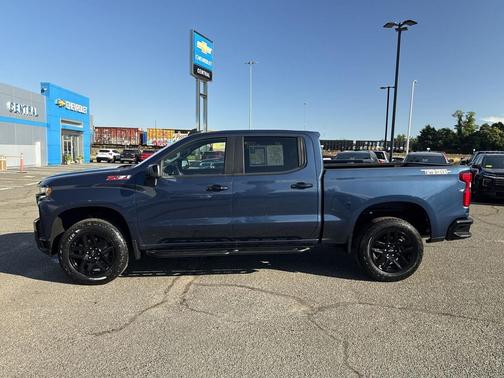 Northsky Blue Metallic 2022 Chevrolet Silverado 1500 Limited LT Trail Boss