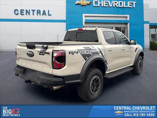 Desert Sand 2025 Ford Ranger Raptor