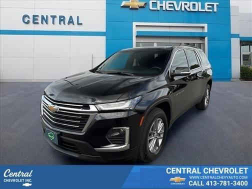 Mosaic Black Metallic 2023 Chevrolet Traverse LT Leather