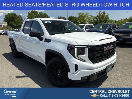 Summit White 2023 GMC Sierra 1500 Elevation