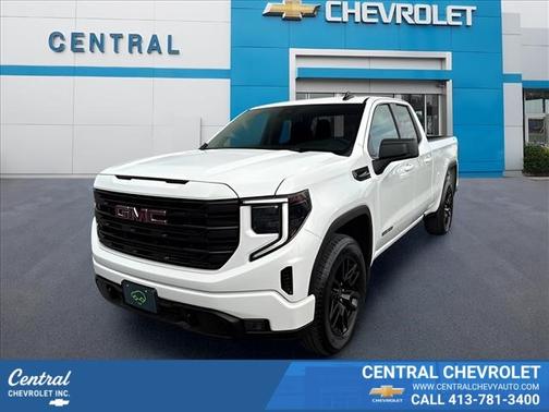 Summit White 2023 GMC Sierra 1500 Elevation