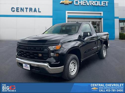 Black 2026 Chevrolet Silverado 1500 WT