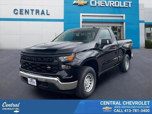 Black 2026 Chevrolet Silverado 1500 WT