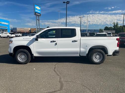 Summit White 2026 Chevrolet Silverado 1500 WT
