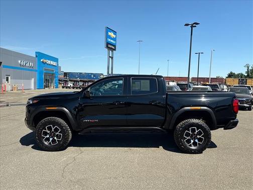Onyx Black 2023 GMC Canyon AT4X