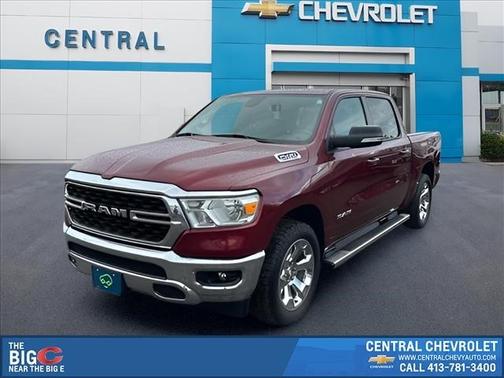 Delmonico Red Pearlcoat 2022 RAM 1500 Big Horn/Lone Star