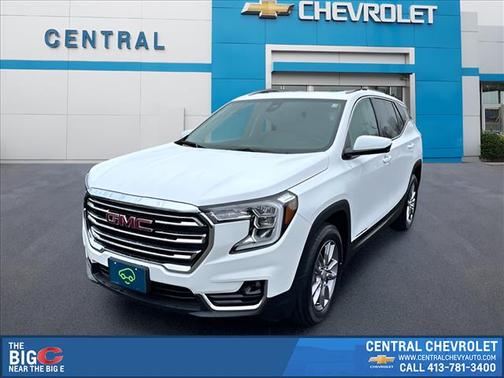 Summit White 2023 GMC Terrain SLT