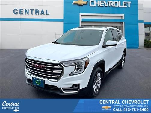 Summit White 2023 GMC Terrain SLT