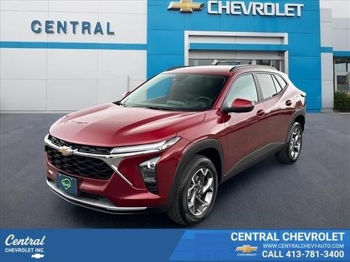 Crimson Metallic 2025 Chevrolet Trax LT