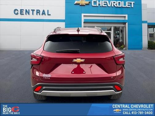 Crimson Metallic 2025 Chevrolet Trax LT