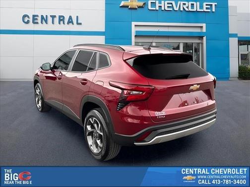 Crimson Metallic 2025 Chevrolet Trax LT