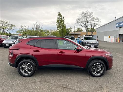 Crimson Metallic 2025 Chevrolet Trax LT